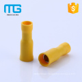 Factory supply PVC solid safety insulated bullet female disconnects